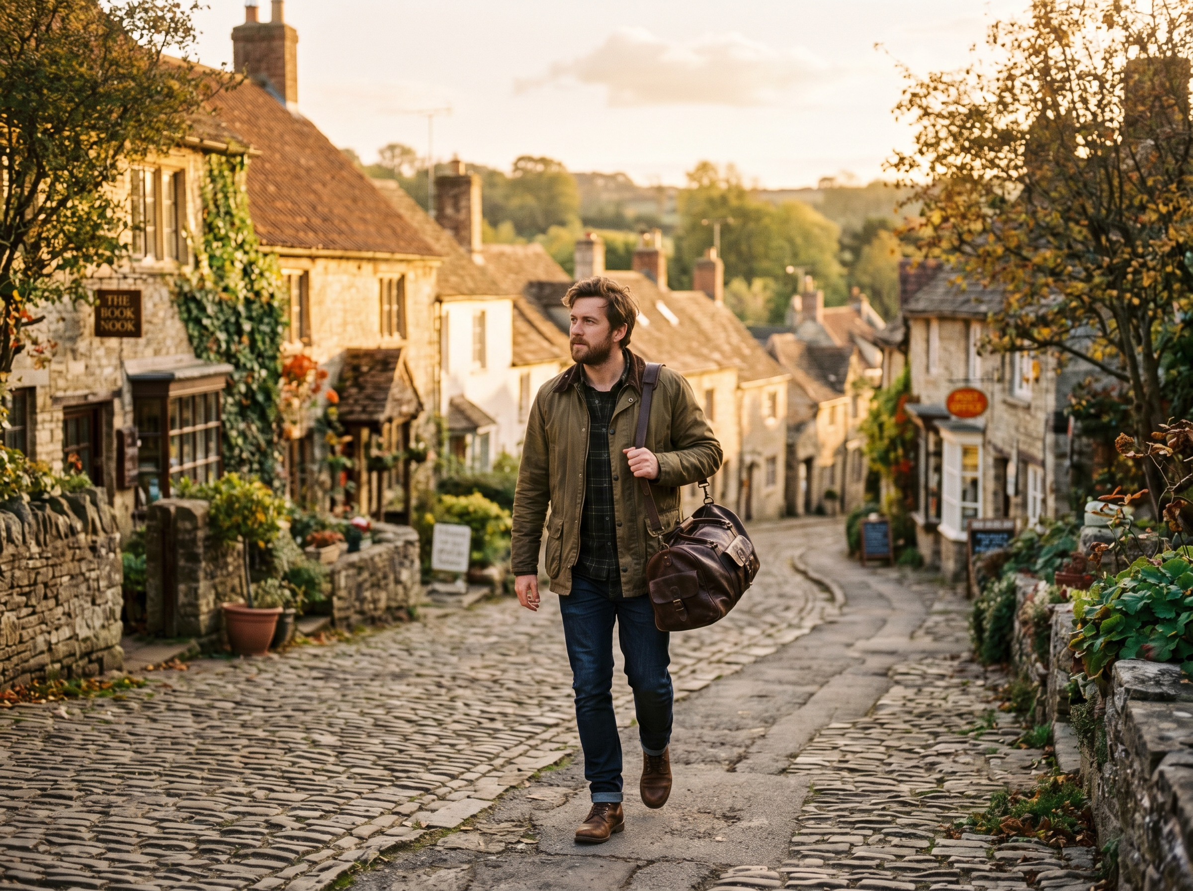 Montague Leather Weekender Duffle 30"