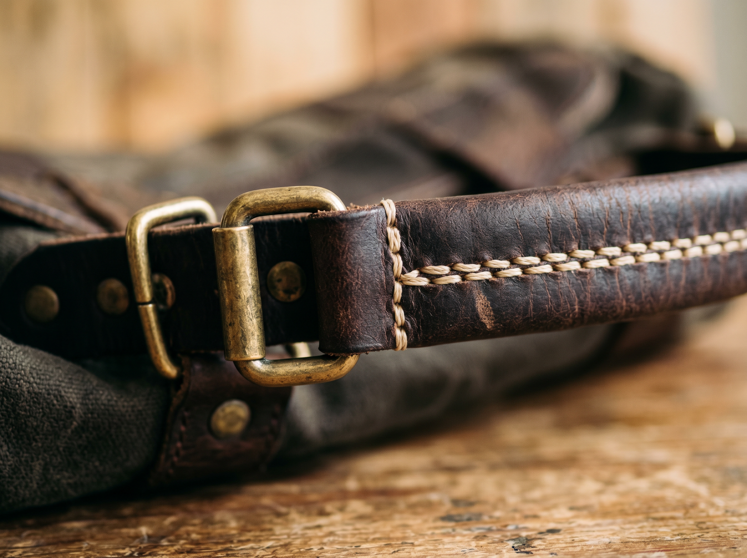 Montague Leather Weekender Duffle 30"