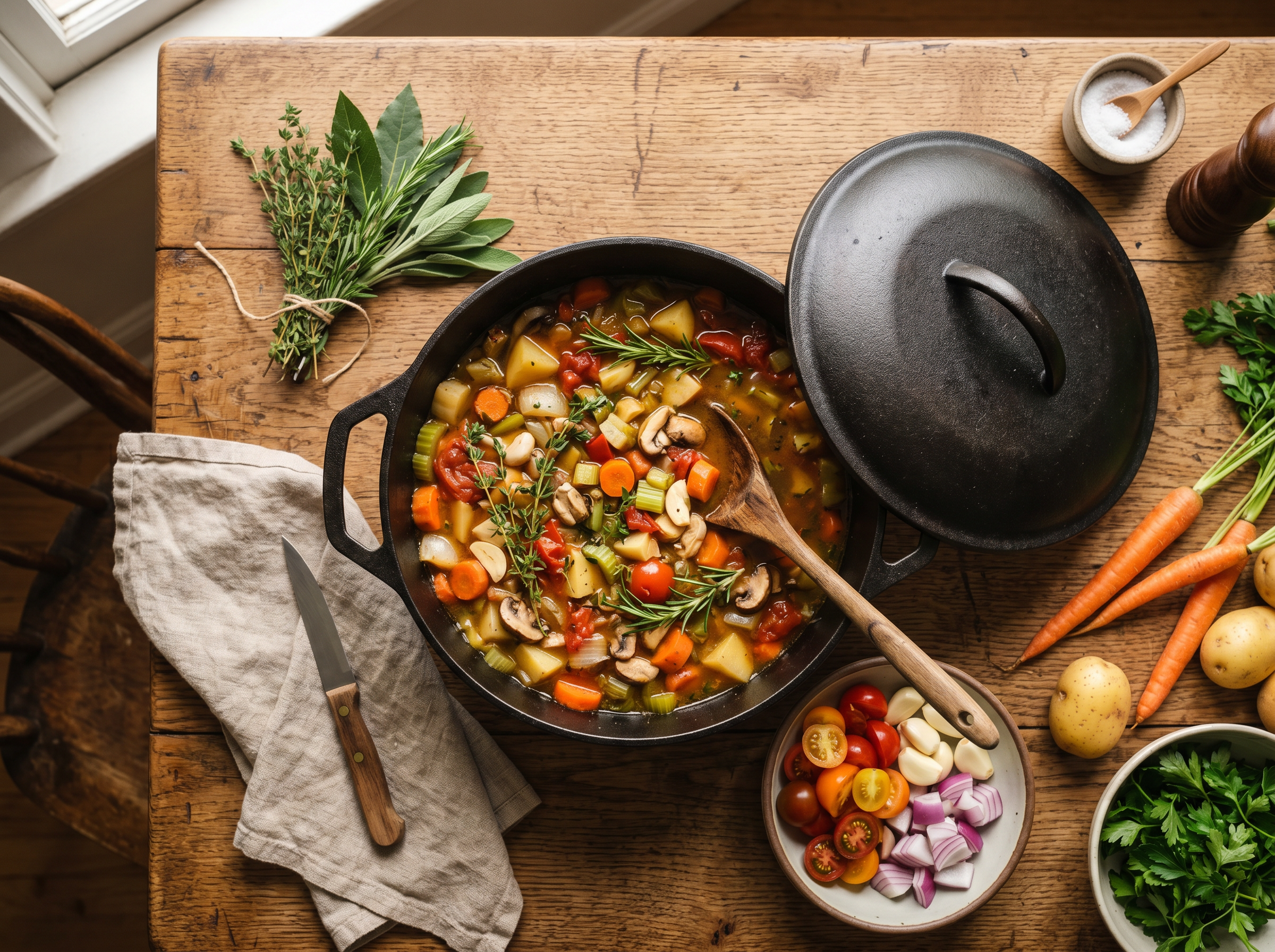 Chuck L Cast Iron Dutch Oven 7qt