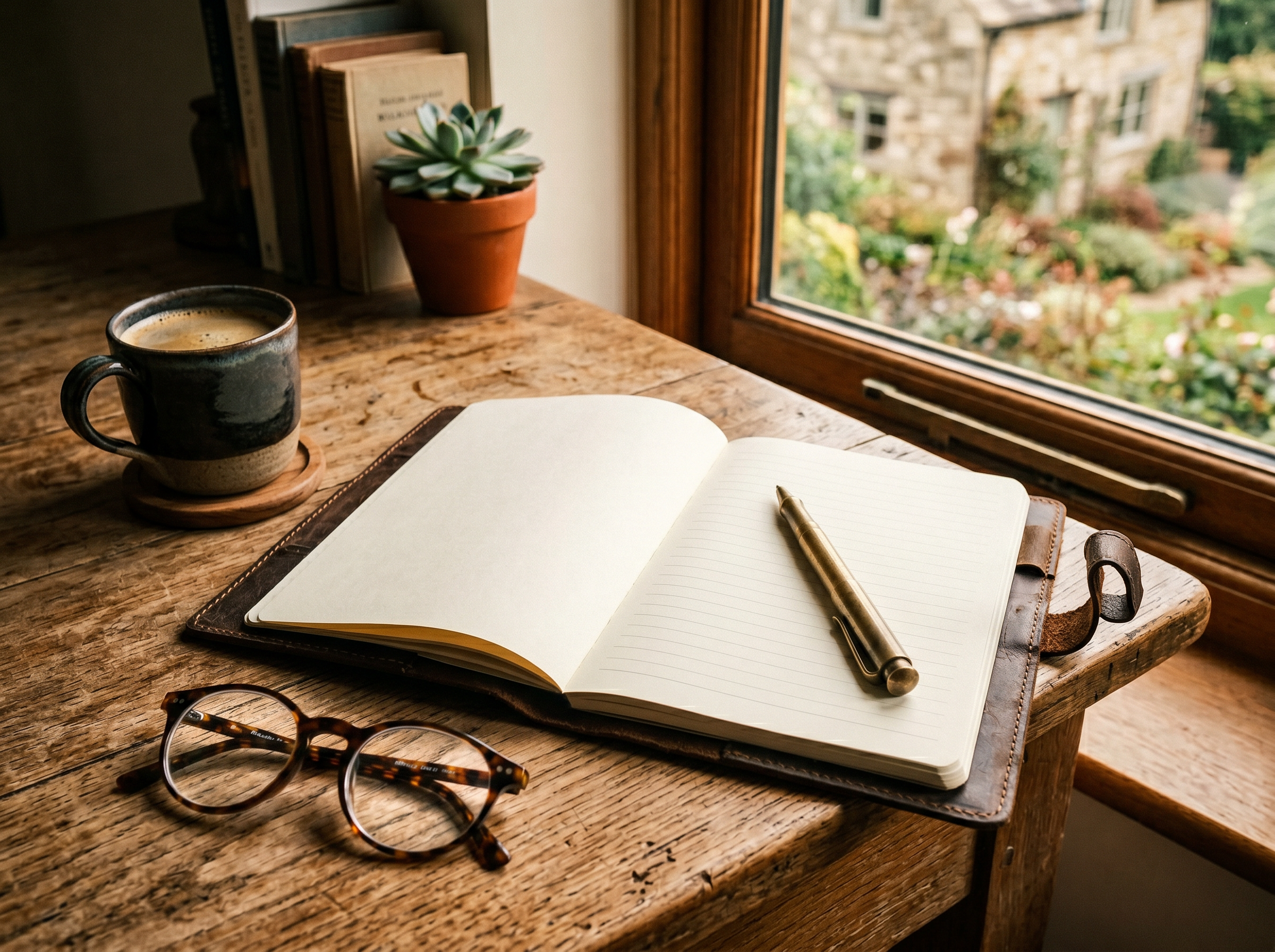 Timber Trail Leather Journal Set
