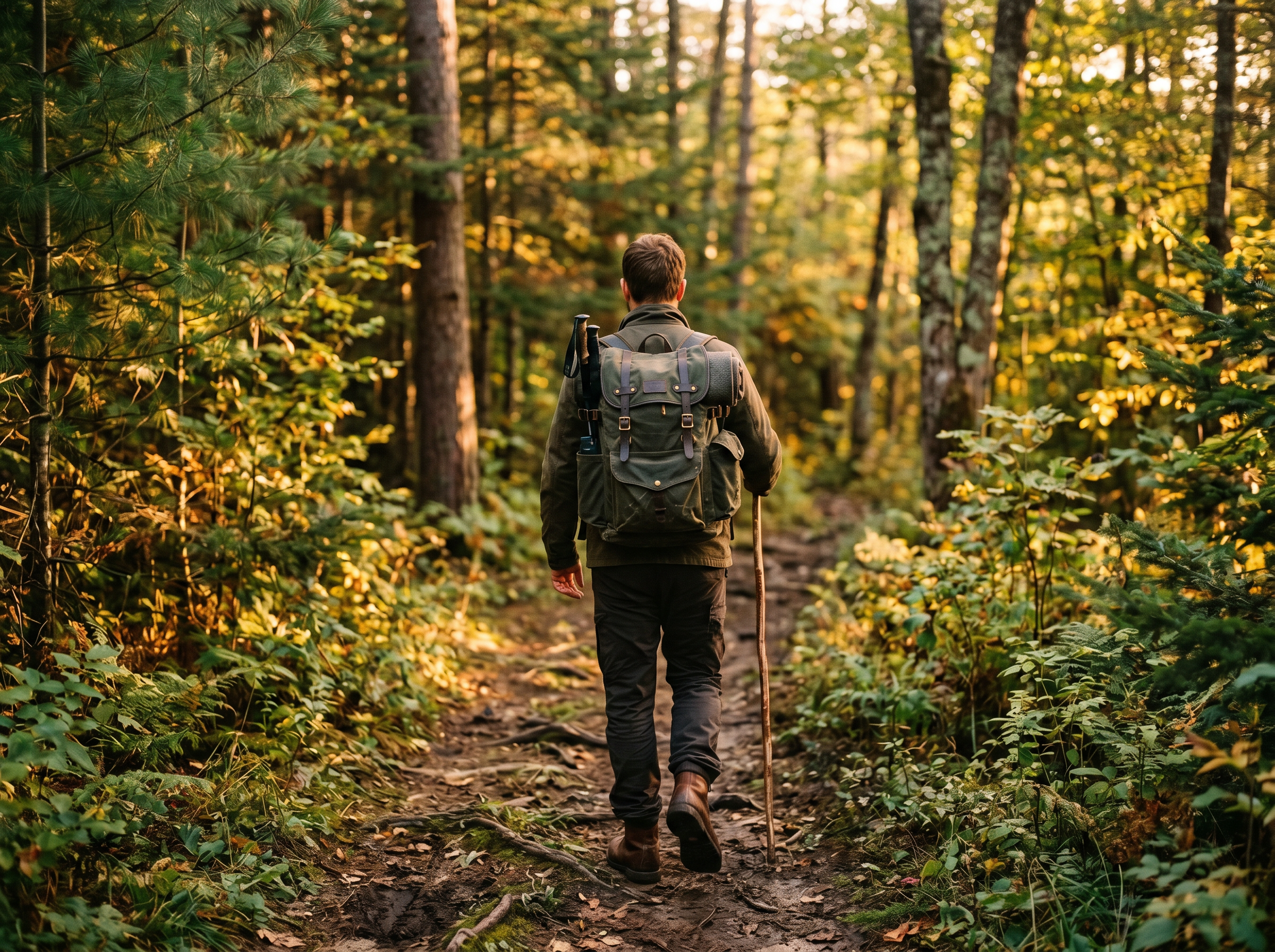 Frontier Canvas Rucksack 40L