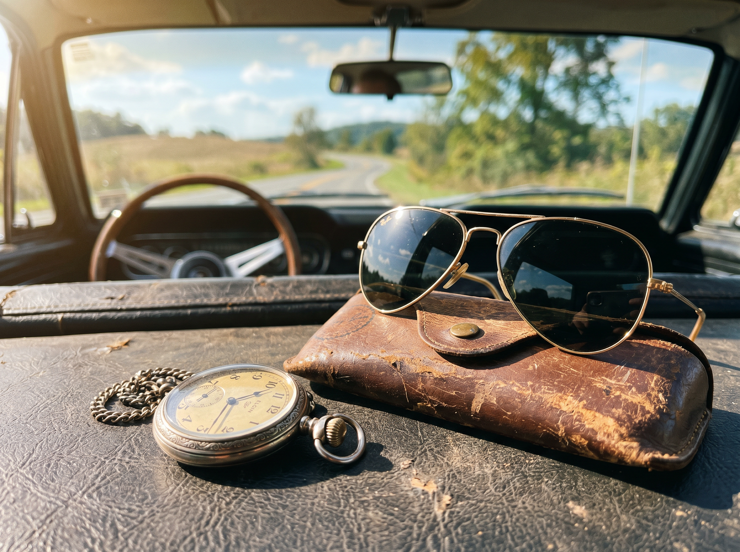 Outrider Vintage Sunglasses Aviator Set