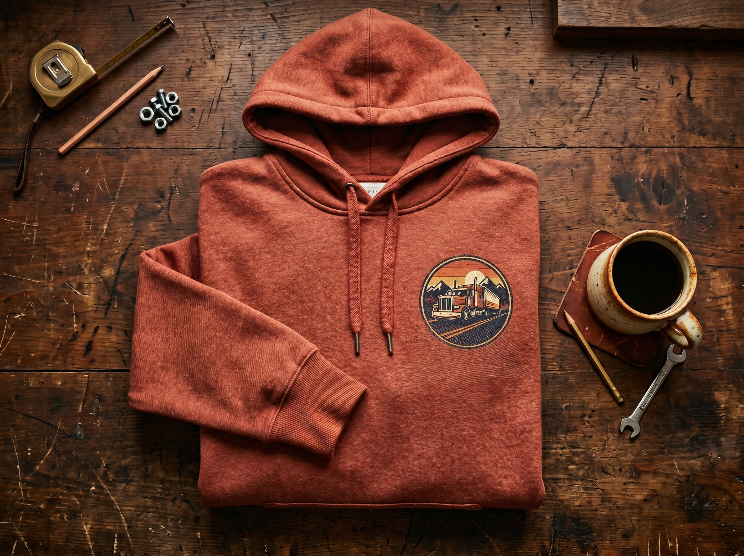 Chuck L Heritage Logo Hoodie