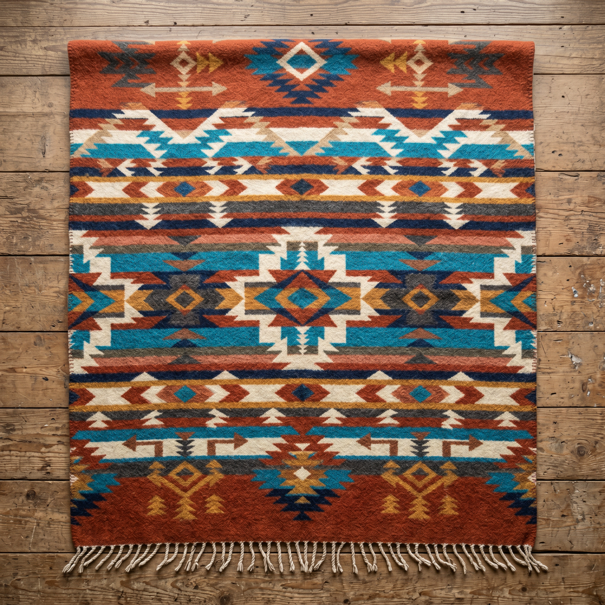 Bunkhouse Wool Throw Blanket Set of 3