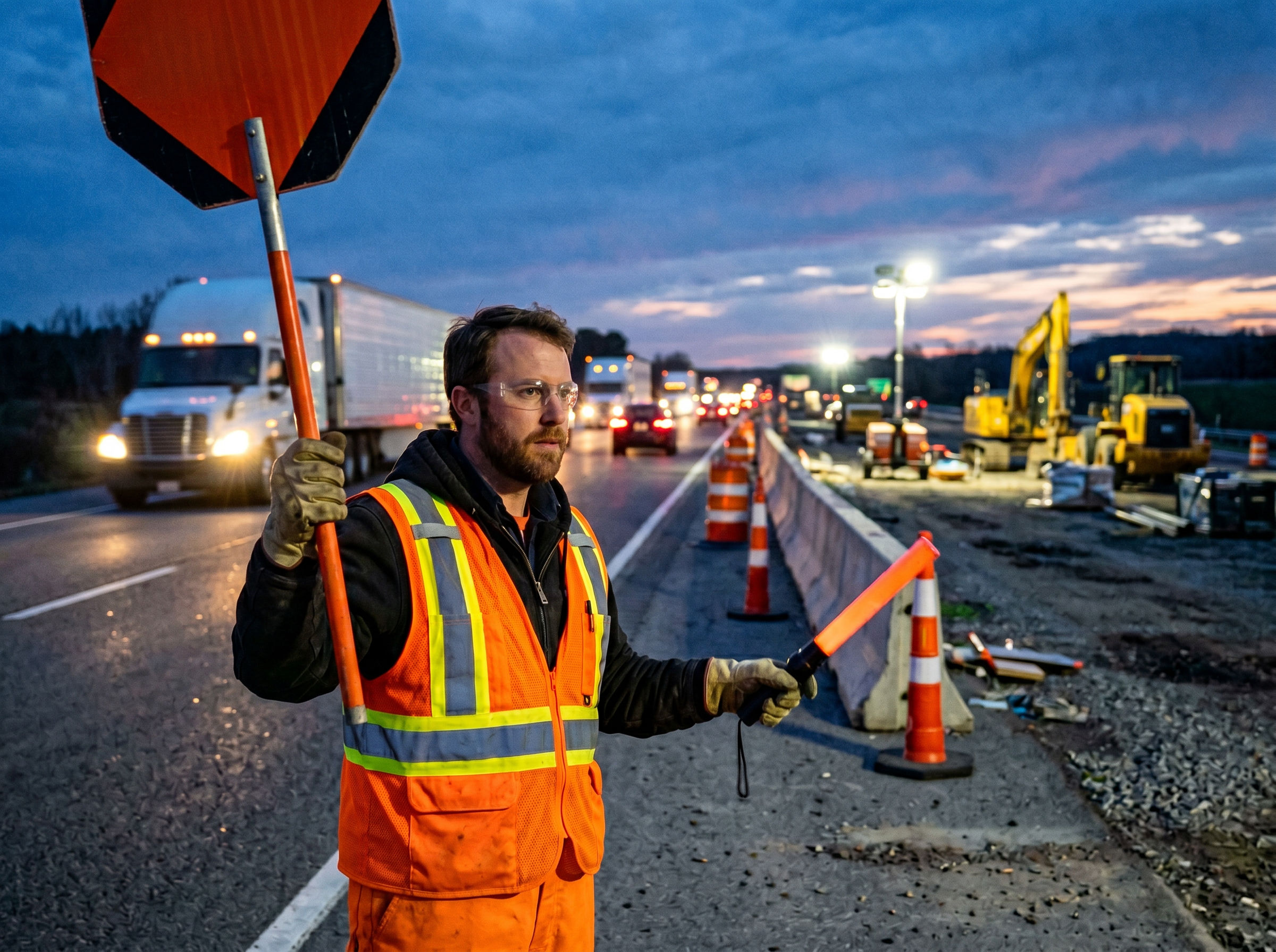 Bulldozer Class 2 Bib Coveralls Hi-Vis